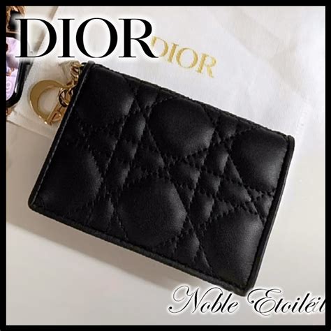 【楽天市場】LADY DIOR フラップ カードホルダーの通販